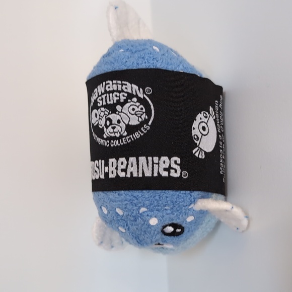 Hawaiian Stuff Musu Beanies Makoa Puffer Fish Plush 4" Musubi Stuffed Animal Toy - Picture 2 of 3